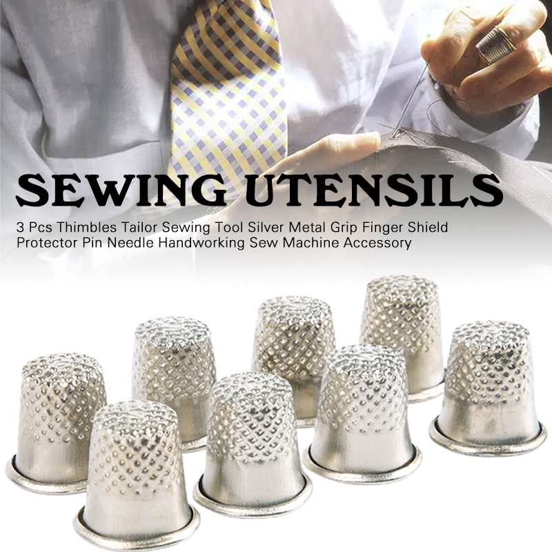 Sewing Pin Cushion - 3 шт., наперсток, металлические швейные наперстки,