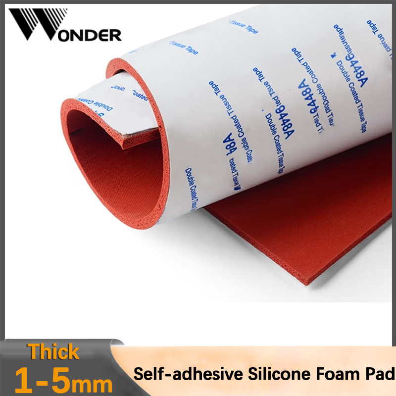 Fabric Softener Sheet - Самоклеящийся силиконовый резиновый пенопластовый лист, красный