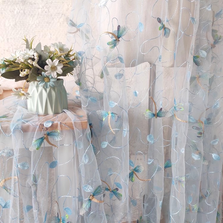 1 ярд сине-розовая сетчатая тк – обзор и цена Sewing Embroidery Fabric