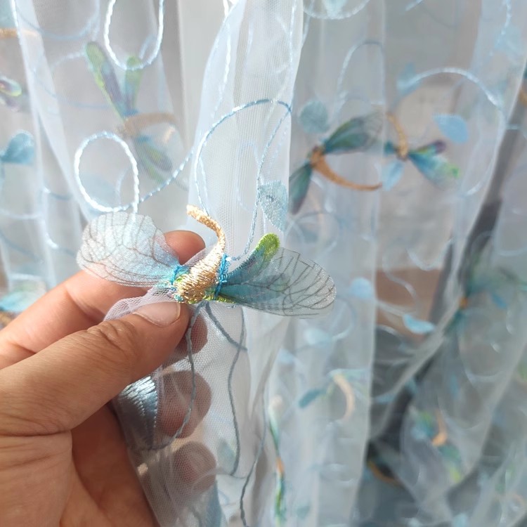 1 ярд сине-розовая сетчатая тк – обзор и цена Sewing Embroidery Fabric