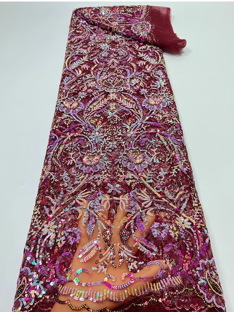 Высококачественная блестящая в – обзор и цена Sewing Embroidery Fabric
