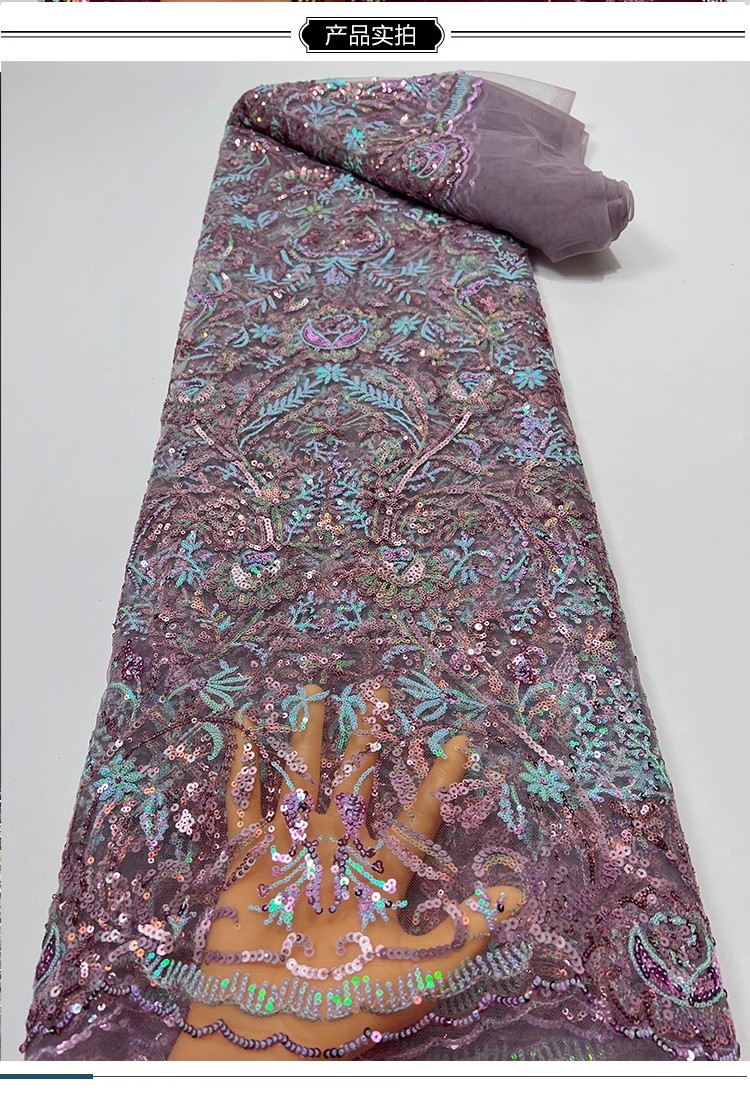 Высококачественная блестящая в – обзор и цена Sewing Embroidery Fabric