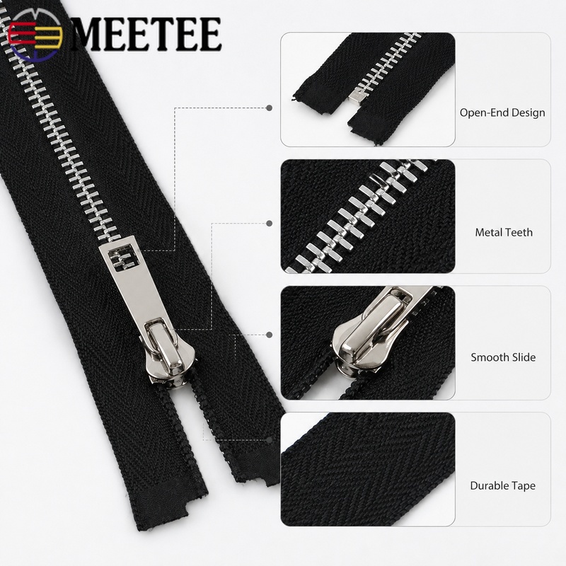 5/10 шт. 40-80 см 5 #   Металл – обзор и цена Sewing Front Zipper