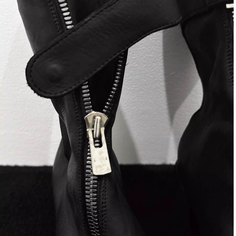 Модные ботинки челси из натура – обзор и цена Sewing Front Zipper