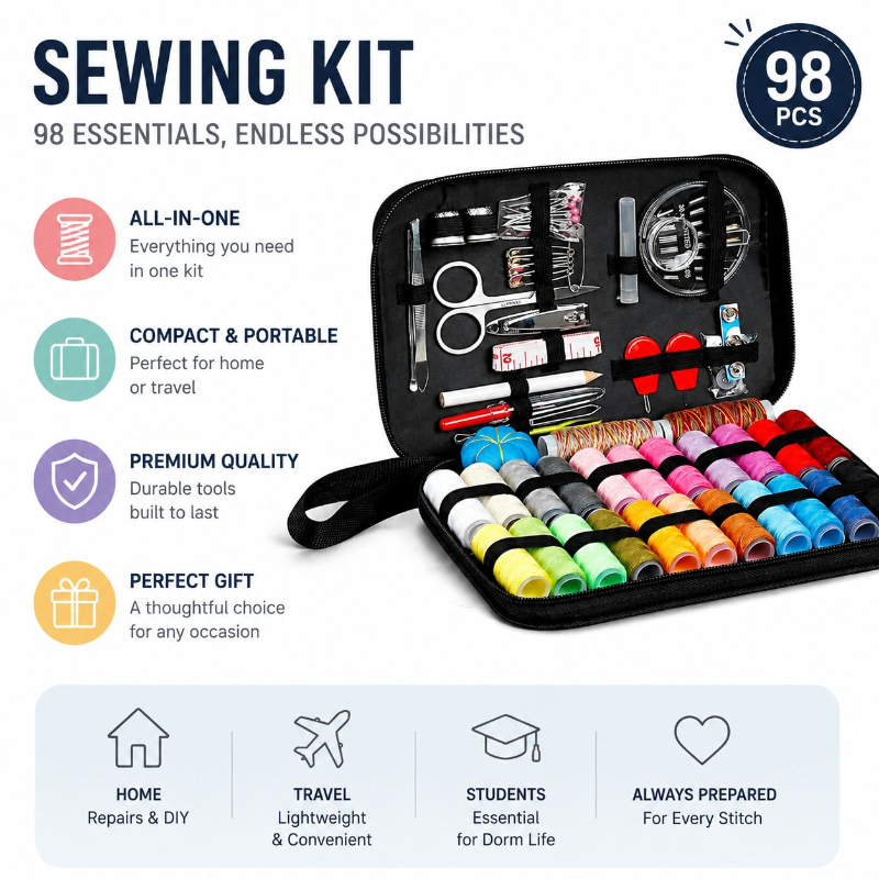 Набор для шитья и рукоделия из – обзор и цена Sewing Tas