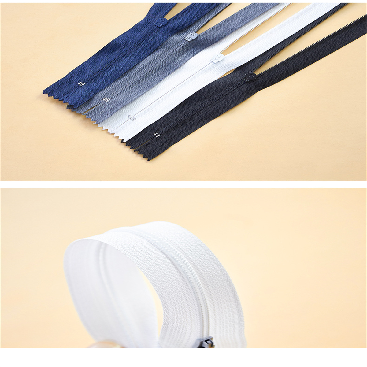 10 шт. # 3 нейлоновых застежки – обзор и цена Sewing Front Zipper