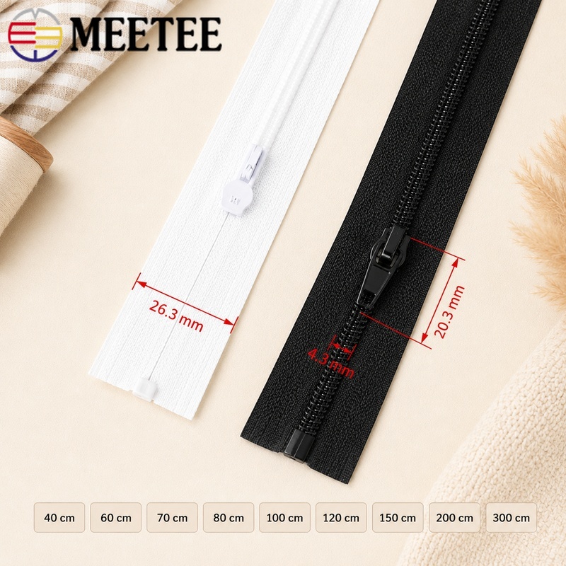 5/10 шт. 40-300 см 3 #   Нейло – обзор и цена Sewing Front Zipper